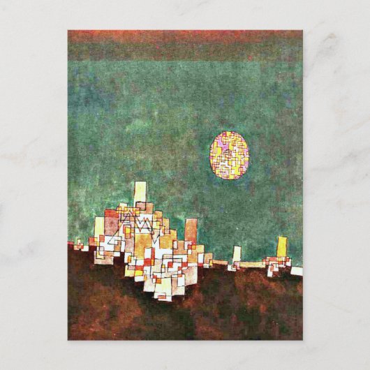 Klee - gewählter Standort Postkarte (Vorderseite)