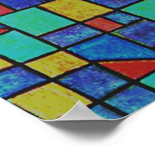 Klee - Glasfassade Poster (Ecke)