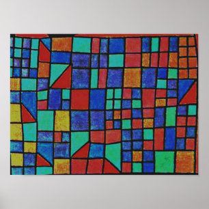 Klee - Glasfassade Poster