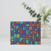Klee - Glasfassade Postkarte (Stehend Vorderseite)