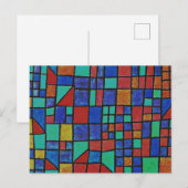 Klee - Glasfassade Postkarte (Vorne/Hinten)