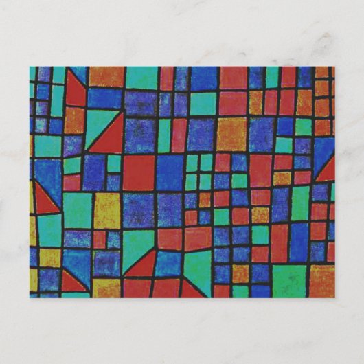 Klee - Glasfassade Postkarte (Vorderseite)