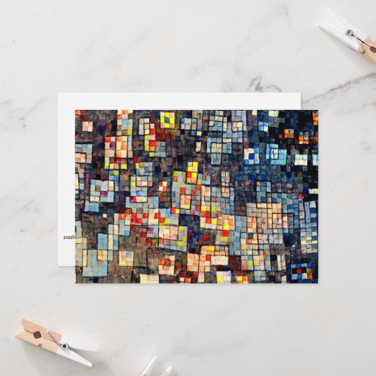 Klee - Glashauser Viertel Karte (Vorderseite/Rückseite Beispiel)