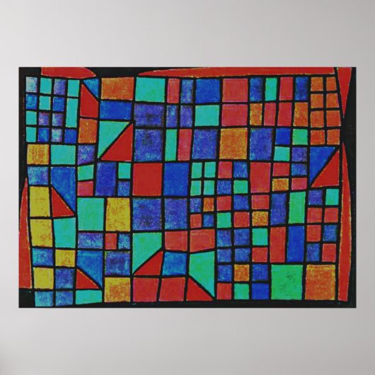 Klee - Glass Facade Poster (Vorne)