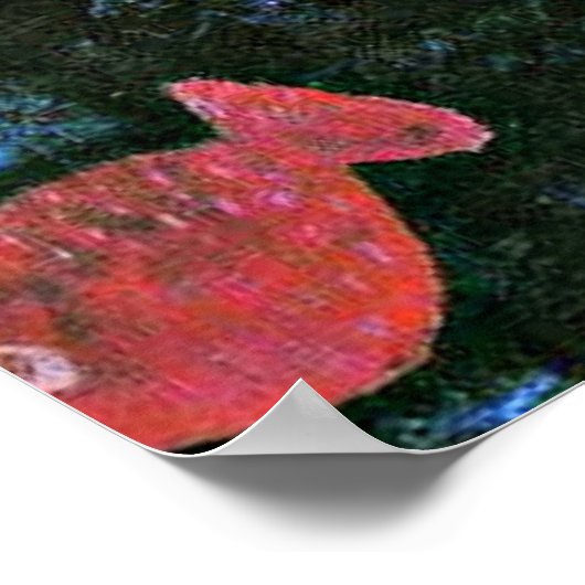 Klee - Goldfish Poster (Ecke)