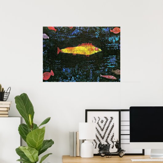 Klee - Goldfish Poster (Heimbüro)