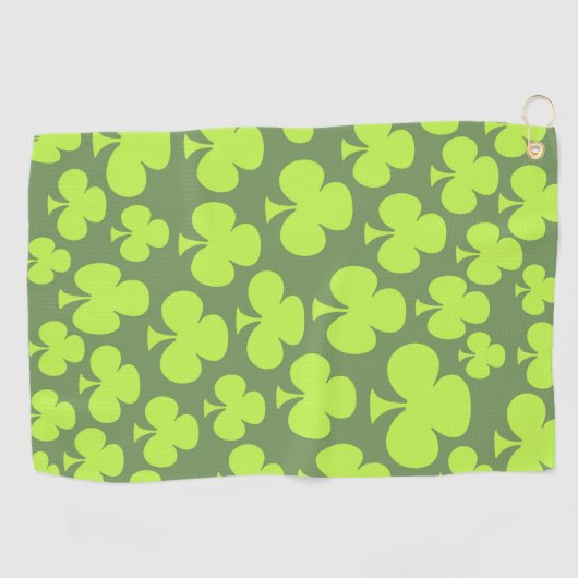 Klee Golfhandtuch (Horizontal)