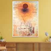 Klee - Grenzen des Intellekts Leinwanddruck (Insitu (Wohnzimmer))