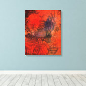 Klee - Groins Leinwanddruck (Insitu (Holzboden))