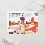 Klee - Hammamet mit Moschee Karte (Vorderseite/Rückseite Beispiel)