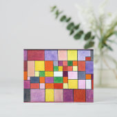 Klee - Harmonie der nördlichen Flora Postkarte (Stehend Vorderseite)