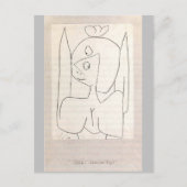 Klee - Hasslicher Engel Postkarte (Vorderseite)