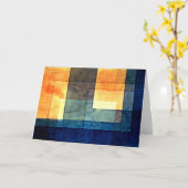 Klee - Haus am Wasser Karte (Gelbe Blume)