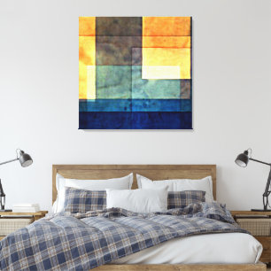 Klee - Haus am Wasser Leinwanddruck