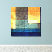 Klee - Haus am Wasser Leinwanddruck (Insitu (Holzboden))