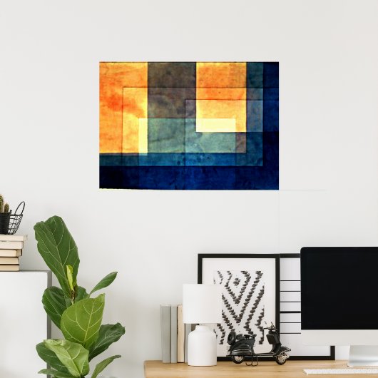 Klee - Haus am Wasser Poster (Heimbüro)