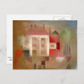 Klee - Haus in den Vorstädten Postkarte (Vorne/Hinten)