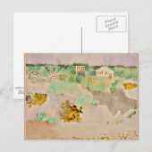 Klee - Häuser an der Düne Postkarte (Vorne/Hinten)