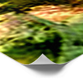 Klee - Häuser in der Nähe der Kiesgrube, Poster (Ecke)