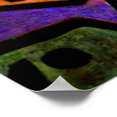 Klee - heroische Rose Poster (Ecke)