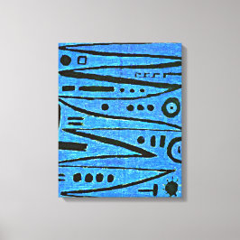 Klee - heroisches Fiddling-1938 Leinwanddruck