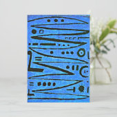 Klee - heroisches Fiddling Karte (Stehend Vorderseite)