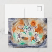 Klee - Heulender Hund Postkarte (Vorne/Hinten)