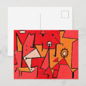 Klee - Hitze Postkarte (Vorne/Hinten)