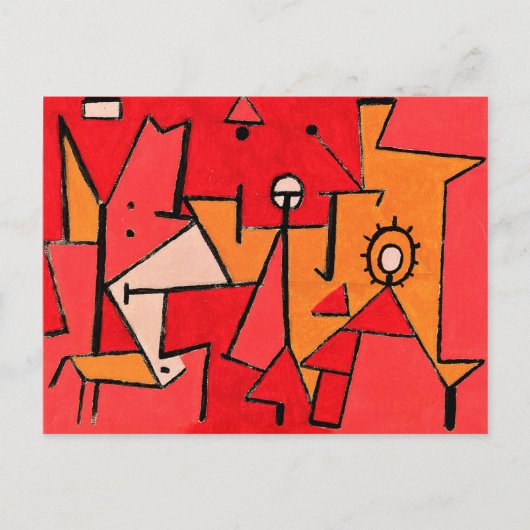 Klee - Hitze Postkarte (Vorderseite)