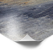 Klee - Howling Dog, abstrakte Kunst, Fotodruck (Ecke)