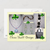 Klee-Hügel entwirft Postkarte (Vorne/Hinten)