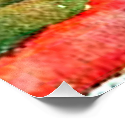 Klee - Im Steinbruch Poster (Ecke)