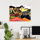 Klee - Im Steinbruch Poster (Heimbüro)