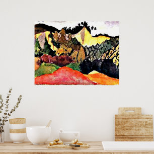 Klee - Im Steinbruch Poster