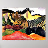 Klee - Im Steinbruch Poster (Vorne)