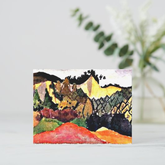 Klee - Im Steinbruch Postkarte (Stehend Vorderseite)