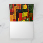 Klee - Im Stil Kairouans, Karte (Innenseite)