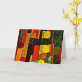 Klee - Im Stil Kairouans, Karte (Gelbe Blume)