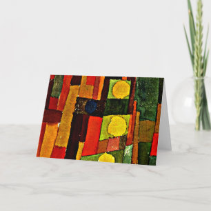 Klee - Im Stil Kairouans, Karte