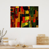 Klee - Im Stil Kairouans, Poster (Küche)