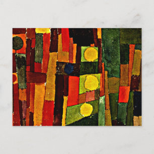 Klee - Im Stil Kairouans Postkarte