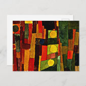 Klee - Im Stil Kairouans Postkarte (Vorne/Hinten)