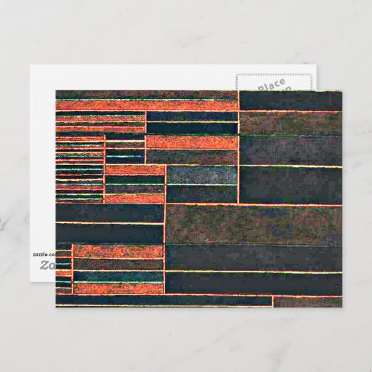 Klee - In den derzeit sechs Schwellenwerten Postkarte (Vorne/Hinten)