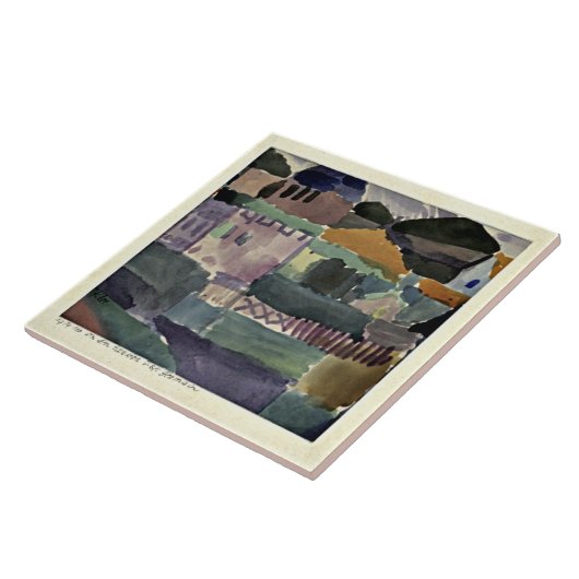 Klee - In den Häusern von St. Germain Fliese (Seite)