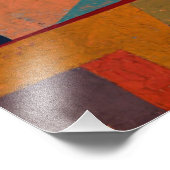 Klee - Joyful Mountain Landschaft Fotodruck (Ecke)