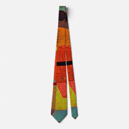 Klee - Joyful Mountain Landschaft Krawatte (Vorderseite)