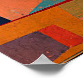 Klee - Joyful Mountain Landschaft Poster (Ecke)