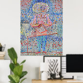 Klee - Junge in Phantasiekleidung, Poster (Heimbüro)