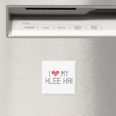 Klee Kai Liebe Zitat Magnet (In Situ (Geschirrspüler))