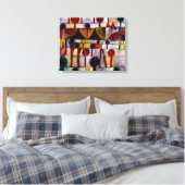 Klee - Kamel in der Rhythmischer Baumlandschaft Kl Leinwanddruck (Insitu (Schlafzimmer))